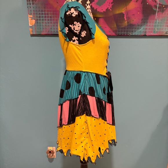 Hot Topic The Nightmare Before Christmas Sally Dress Medium Costume M Halloween - Picture 5 of 13